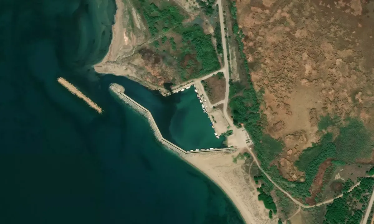 Satelite image of Port Imeros
