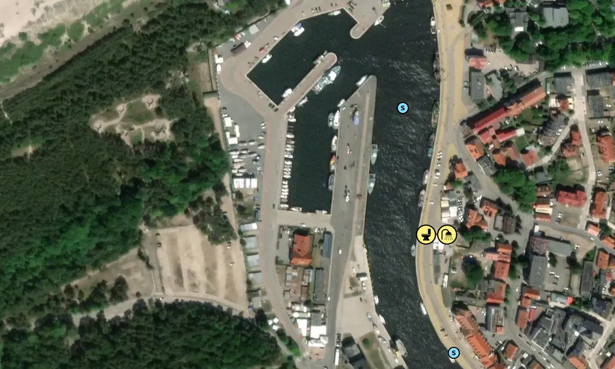 Satelite image of Port Jachtowy Ustka