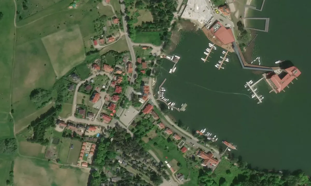 Flyfoto av Port jachtowych Cicha Zatoka