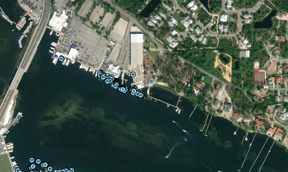 Satelite image of Port Lagoon Yacht Basin
