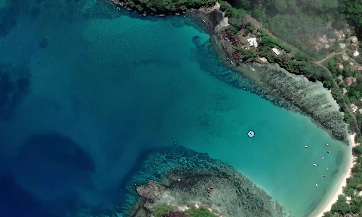 Satelite image of Port Launay