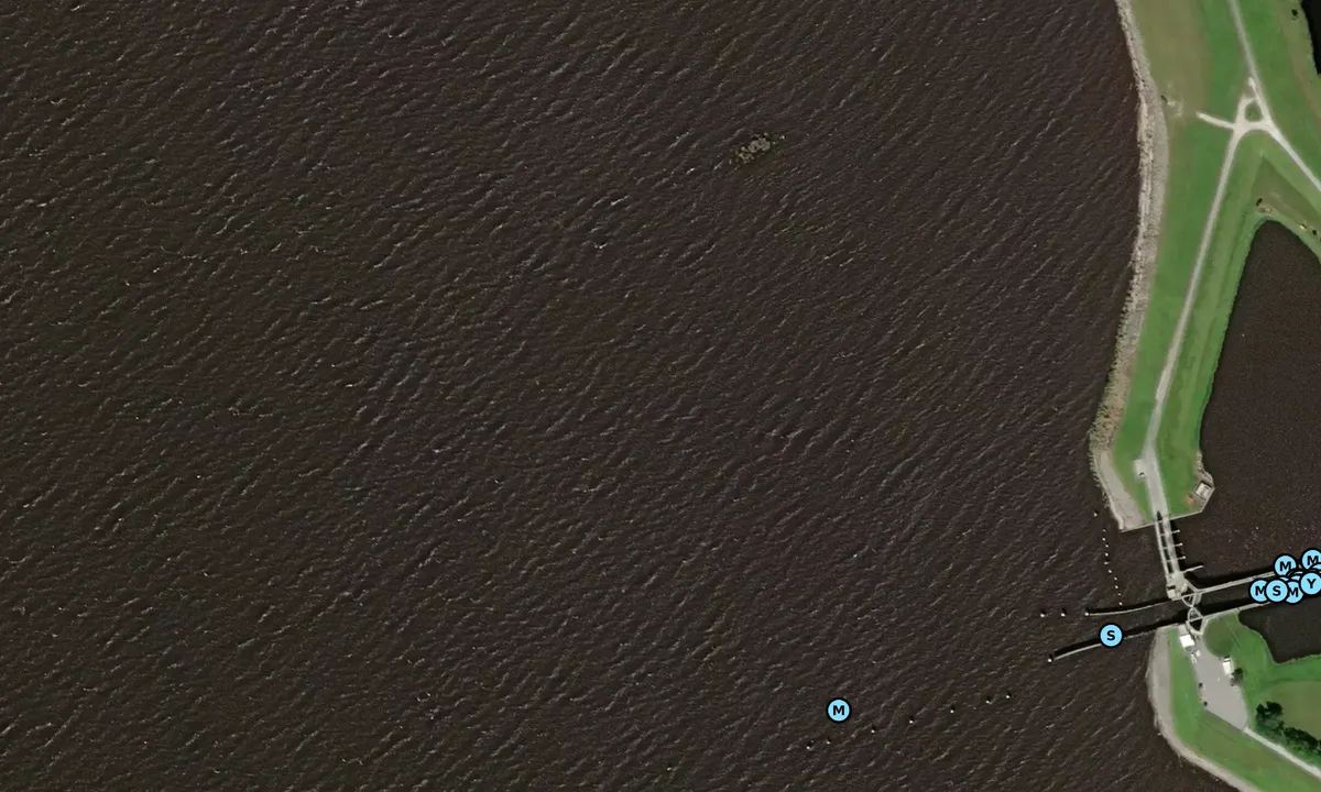 Satelite image of Port Mayaca North