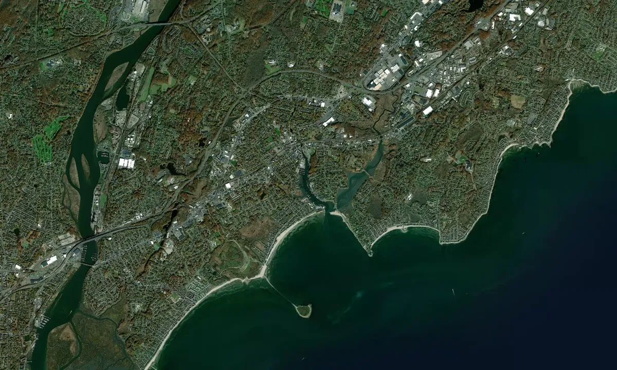 Flyfoto av Port Milford - New Haven