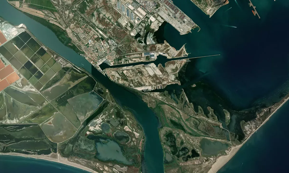 Flyfoto av Port Napoleon - Bouches-du-Rhône