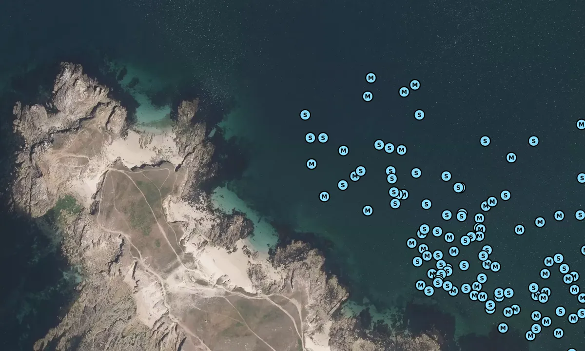 Satelite image of Port Neuf