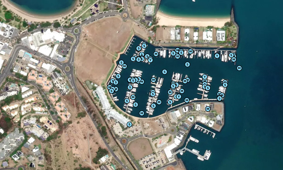 Satelite image of Port of Airlie