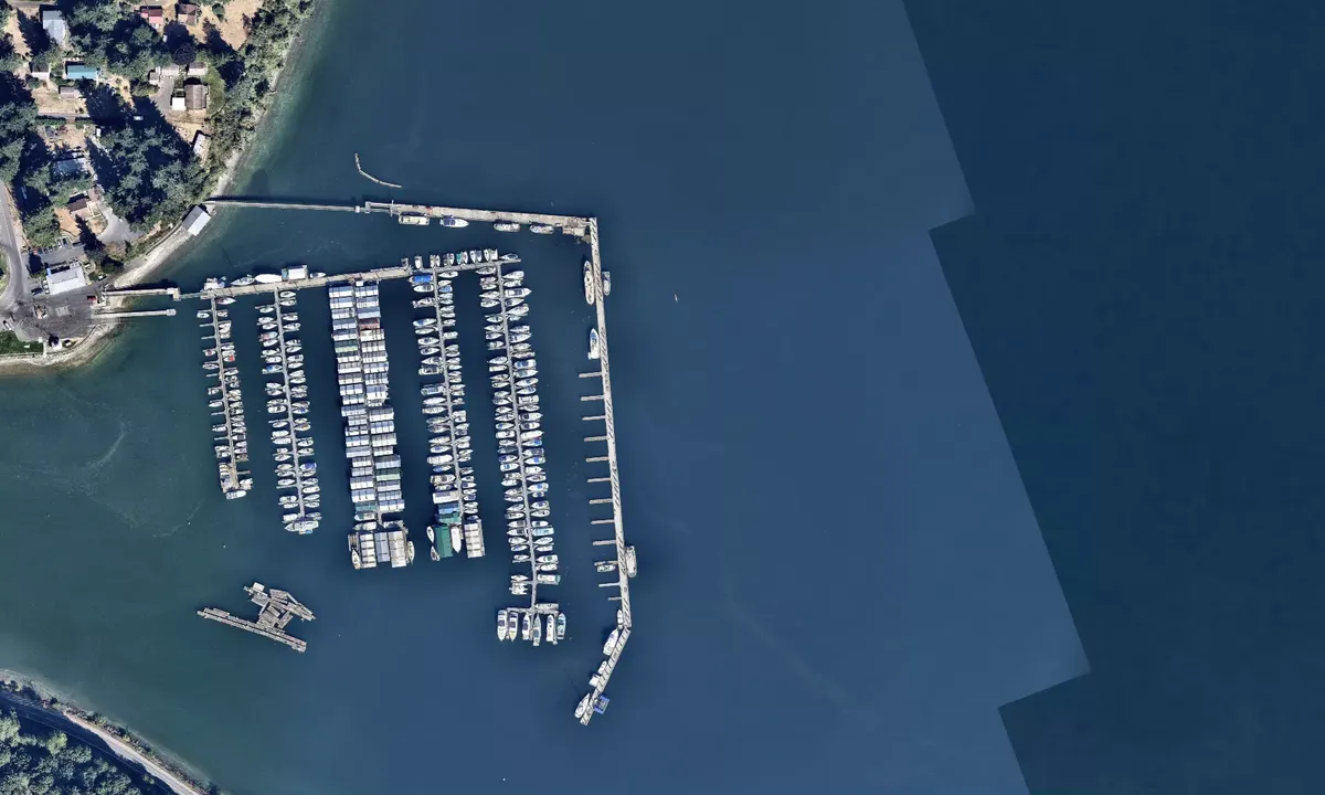 Flyfoto av Port of Brownsville Marina