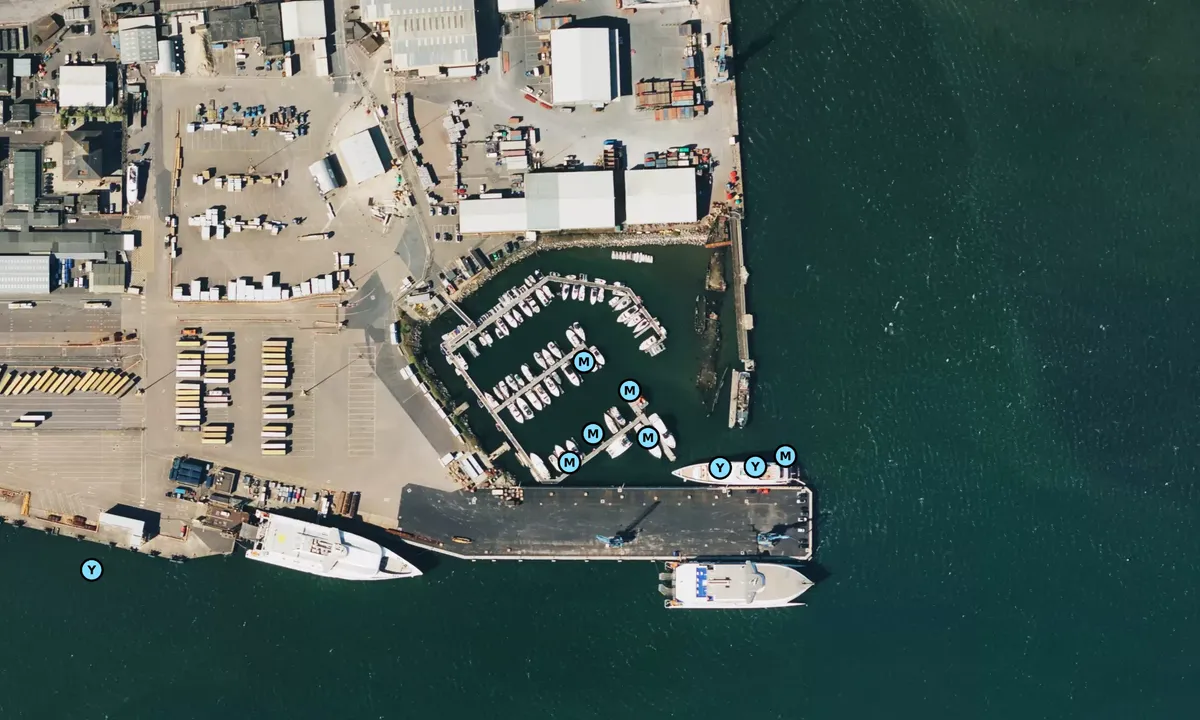 Satelite image of Port of Poole Marina - Dorset
