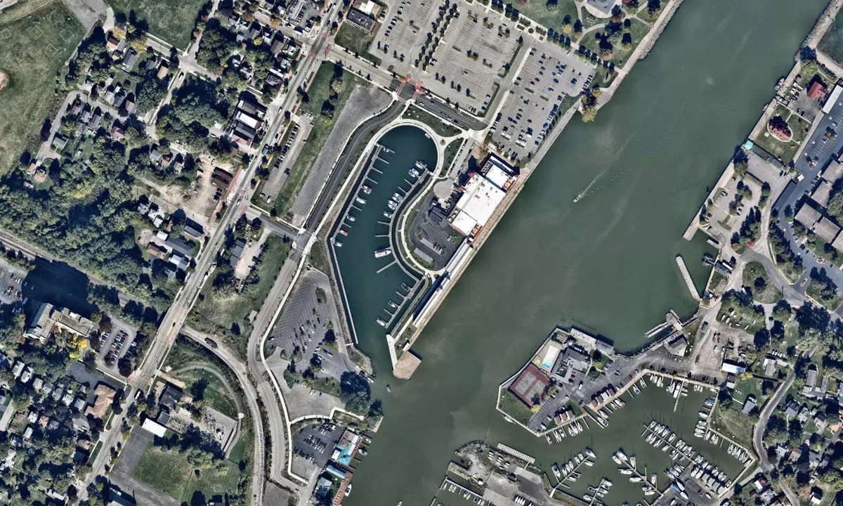 Flyfoto av Port of Rochester Marina 1