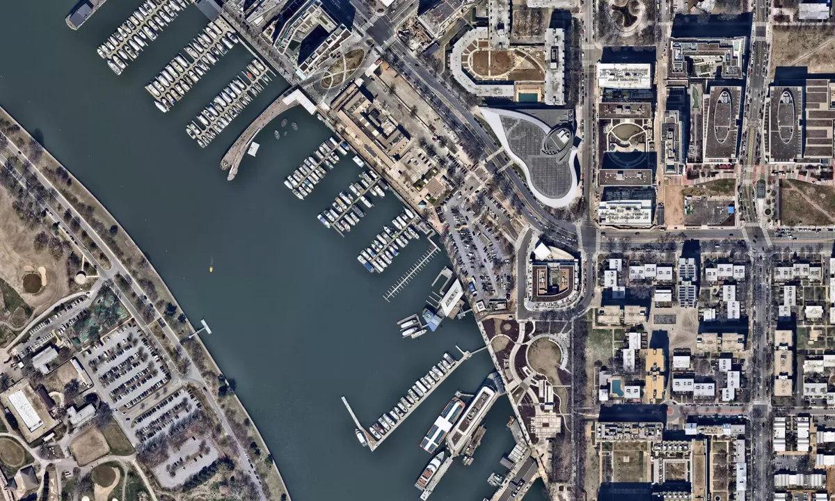 Flyfoto av Port of Washington Yacht Club