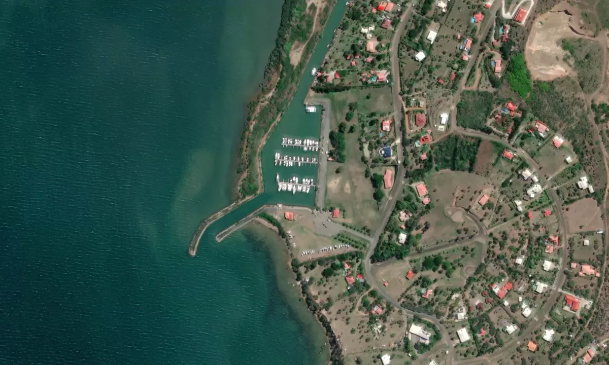 Flyfoto av Port Ouenghi