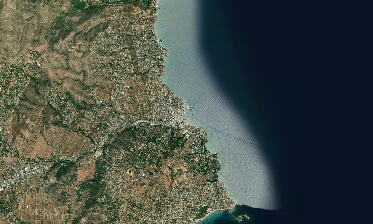 Flyfoto av Port Rafina
