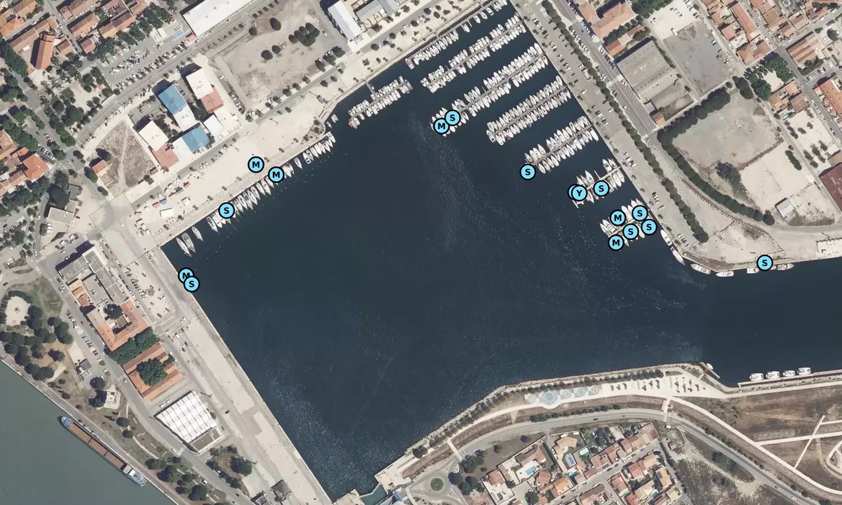 Satelite image of Port-Saint-Louis-du-Rhône