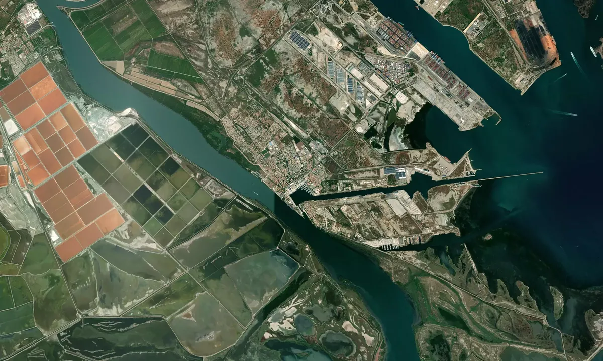 Flyfoto av Port-Saint-Louis Plaisance