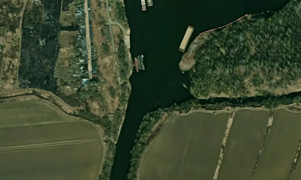 Flyfoto av Порт Серпухов Яхт-Клуб