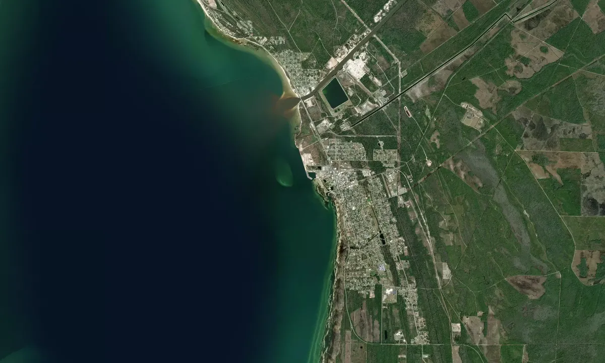 Flyfoto av Port St Joe