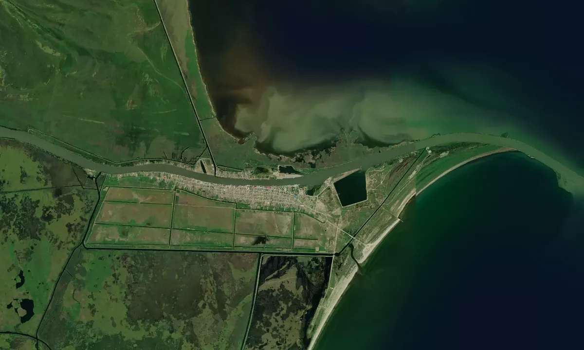 Flyfoto av Port Sulina
