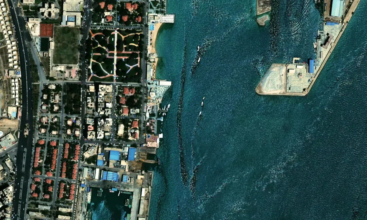 Flyfoto av Port Tewfik