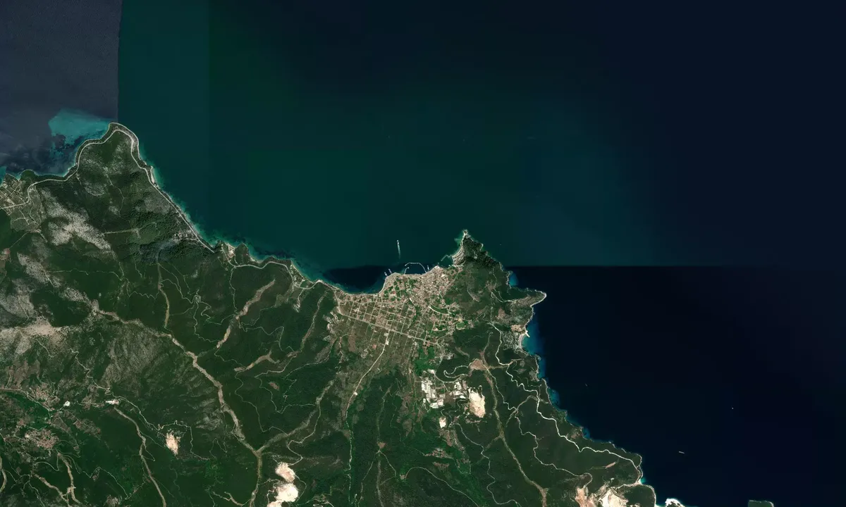 Flyfoto av Port Thassos New Harbour