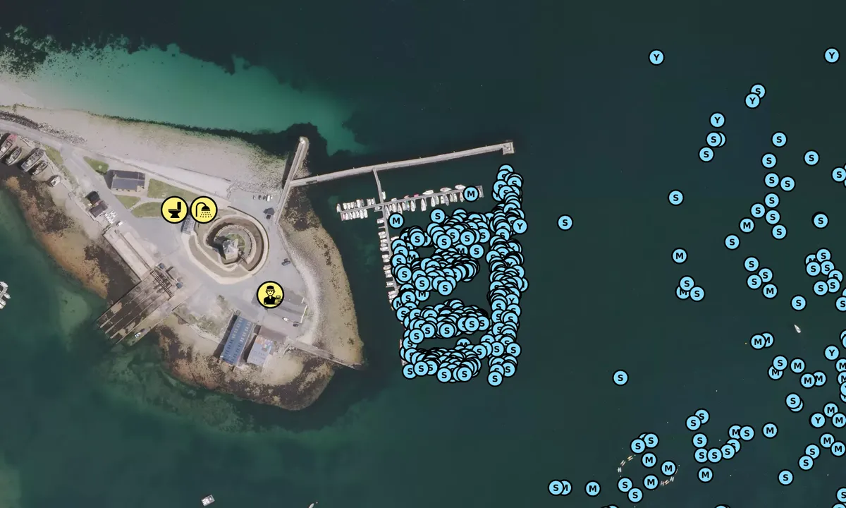 Satelite image of Port Vauban - Port de Camaret