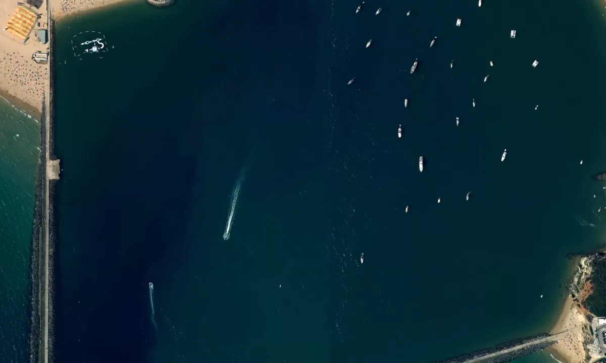 Flyfoto av Portimão
