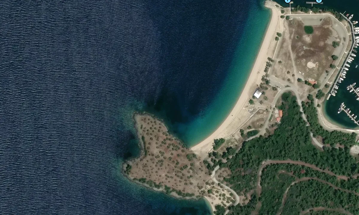 Satelite image of Porto Carras
