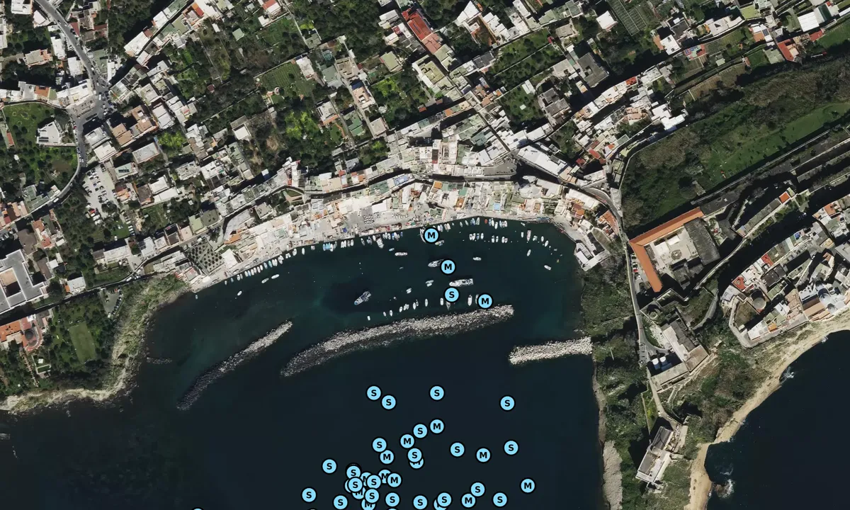 Satelite image of Porto della Corricella
