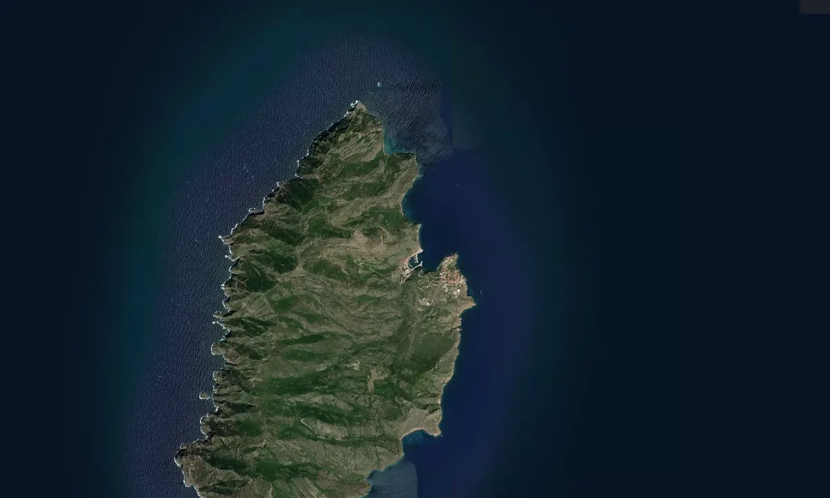 Flyfoto av Porto Di Capraia