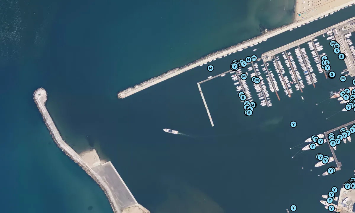 Satelite image of Porto di Viareggio