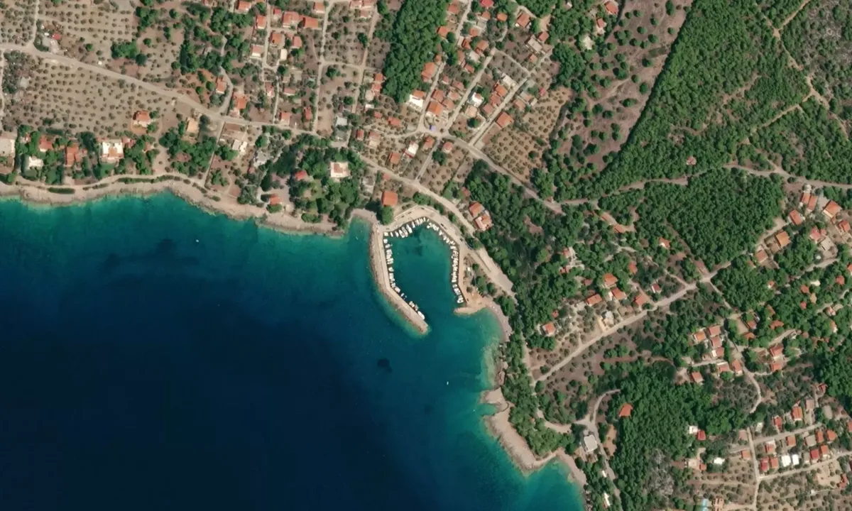 Flyfoto av Porto Germeno