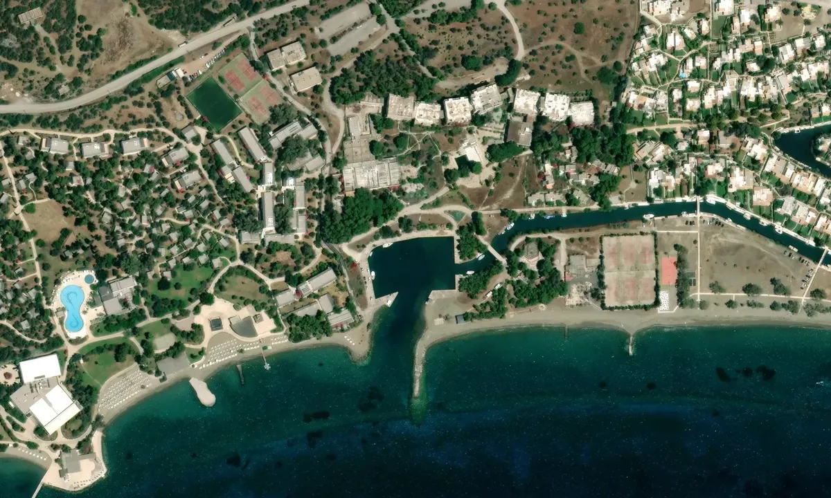 Satelite image of Porto Hydra