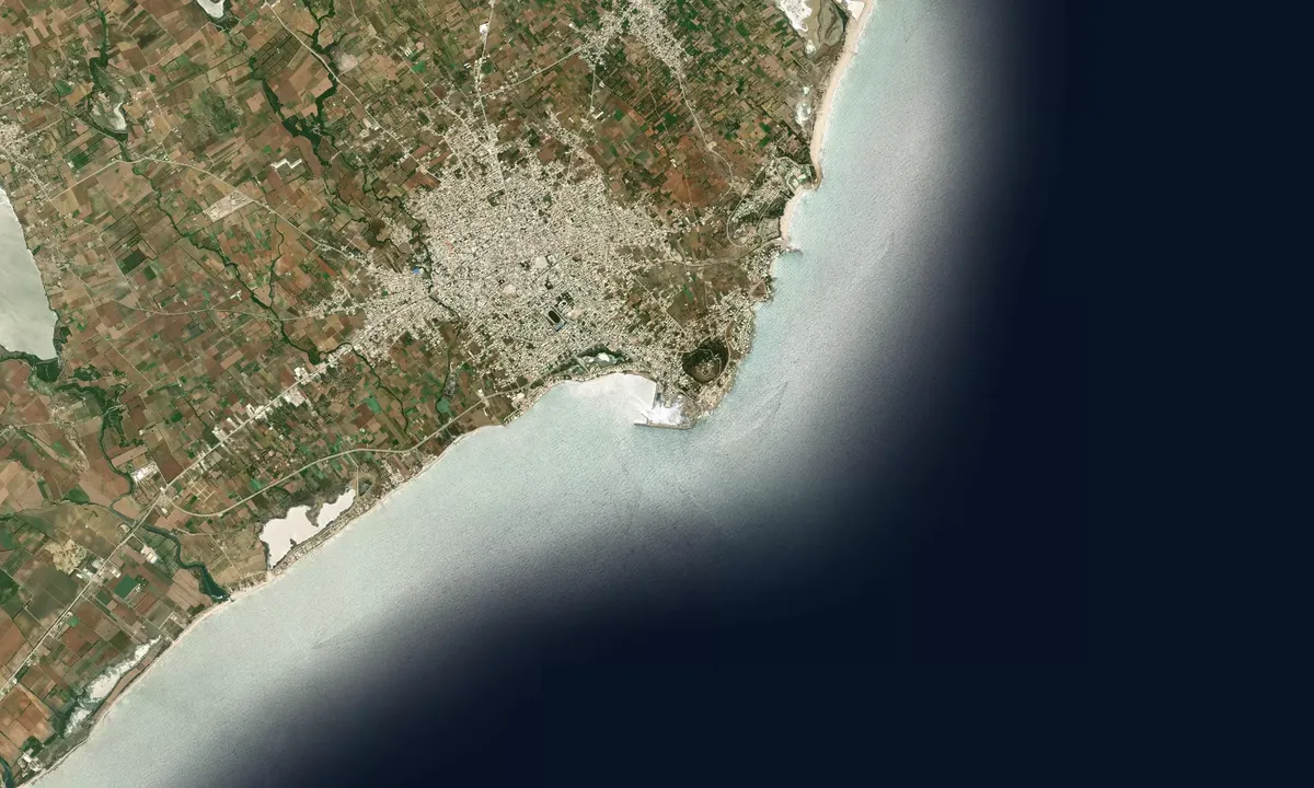 Flyfoto av Porto Kelibia