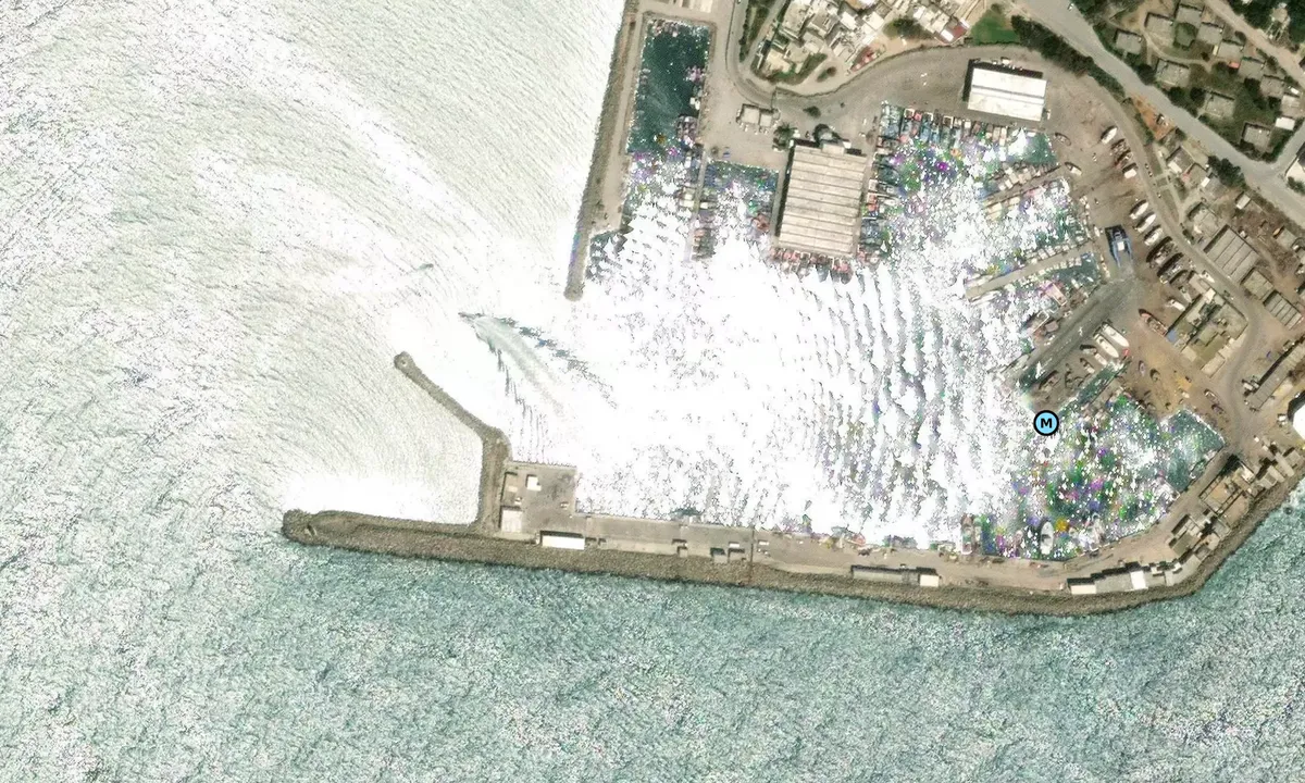Satelite image of Porto Kelibia