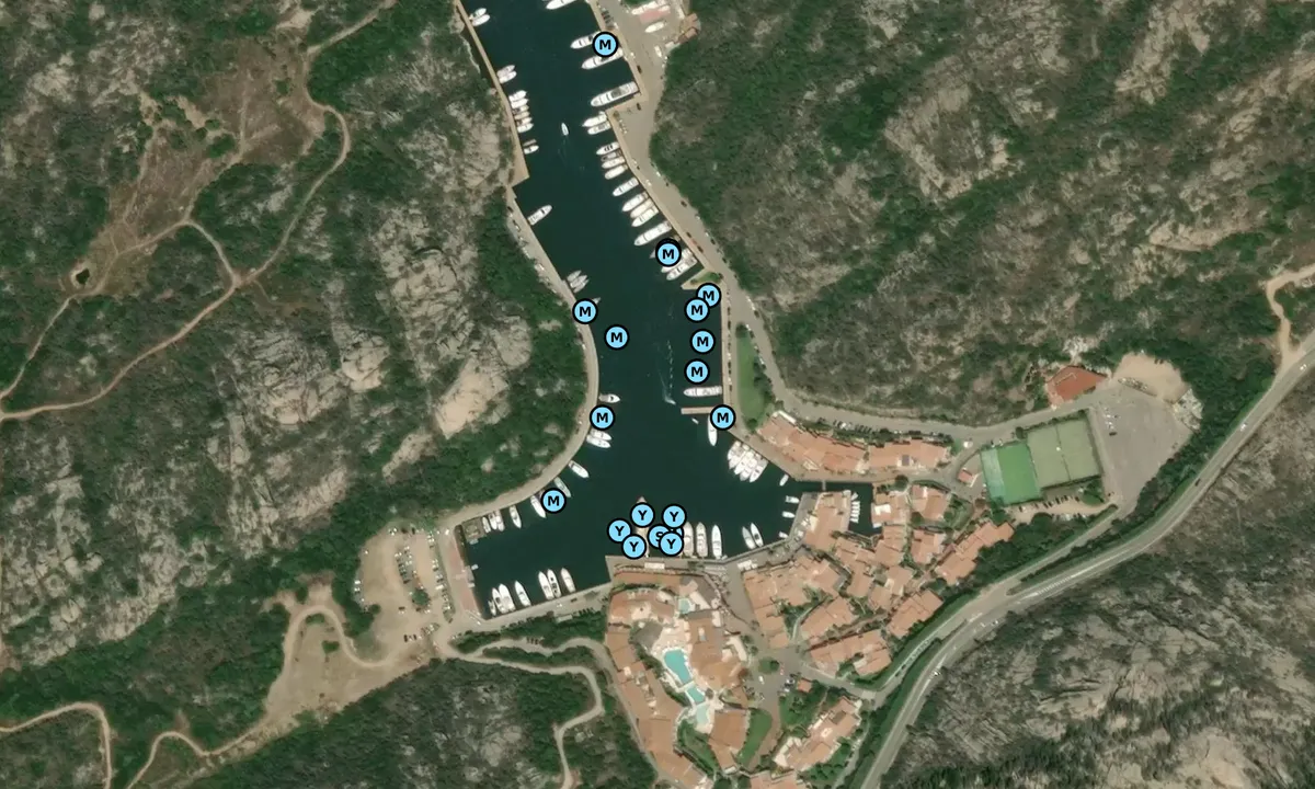 Flyfoto av Porto Quatu - Marina Dell'Orso