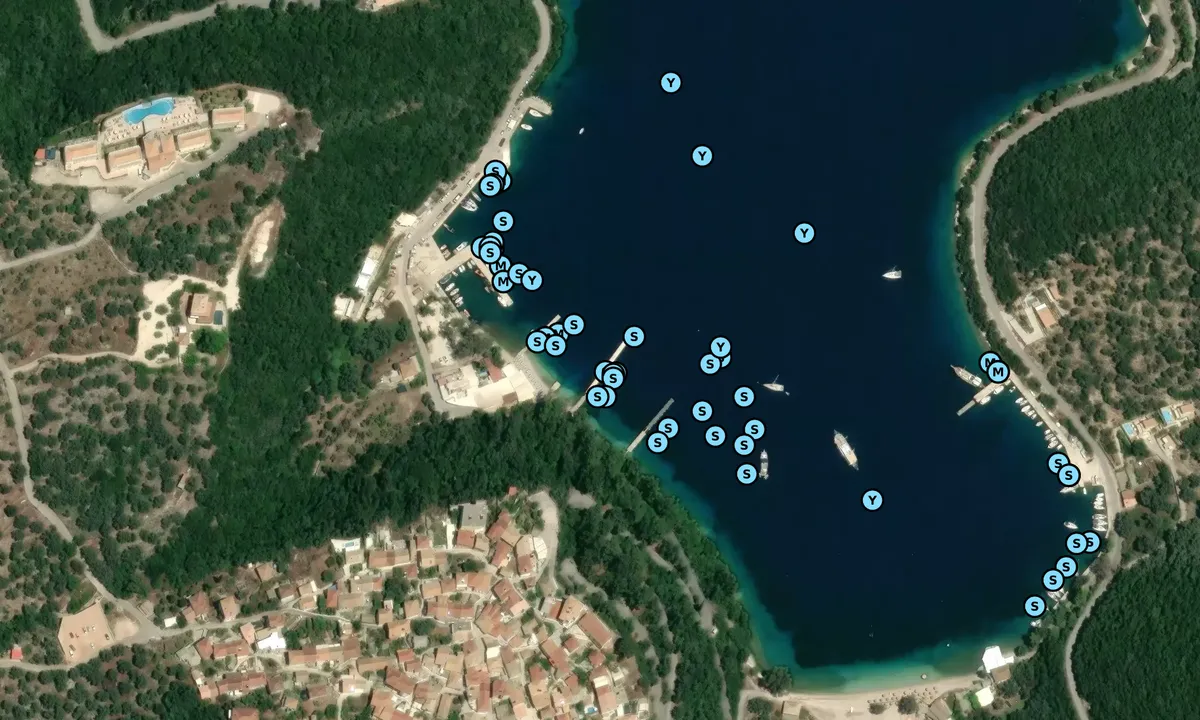 Satelite image of Porto Spilia