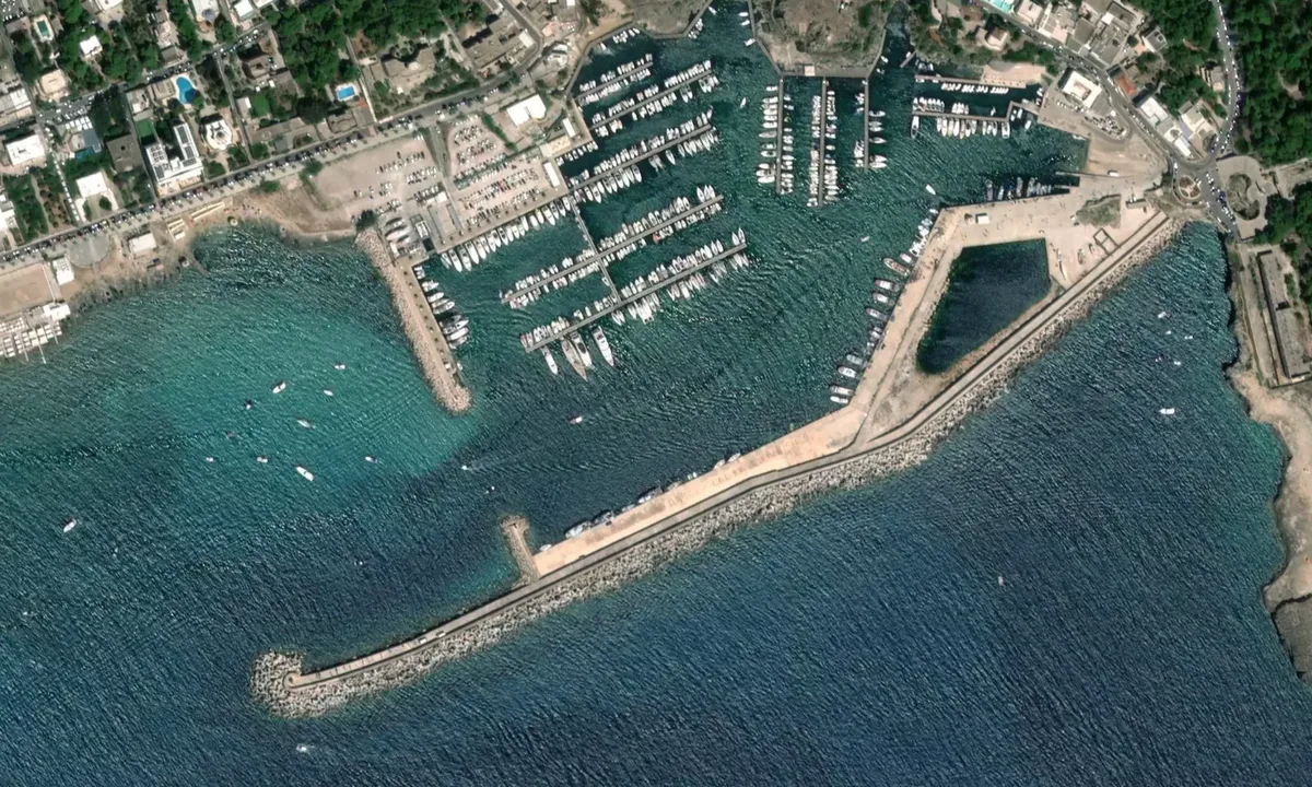 Flyfoto av Porto Turistico Marina di Leuca