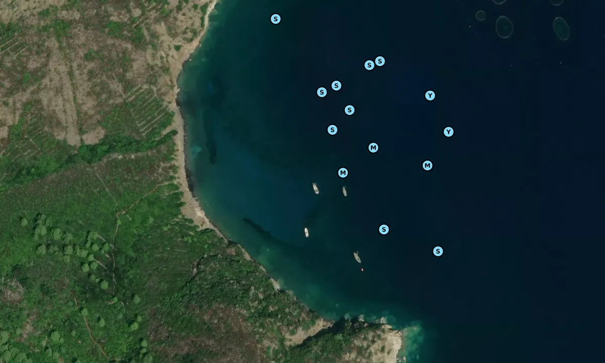 Satelite image of Porto Vecchio