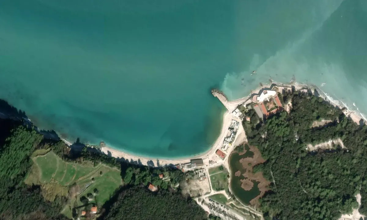 Flyfoto av Portonovo