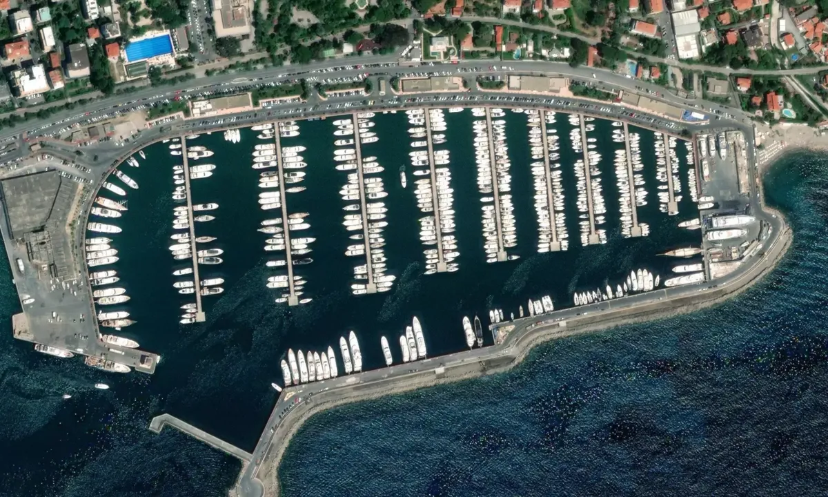 Flyfoto av Portosole - Sanremo