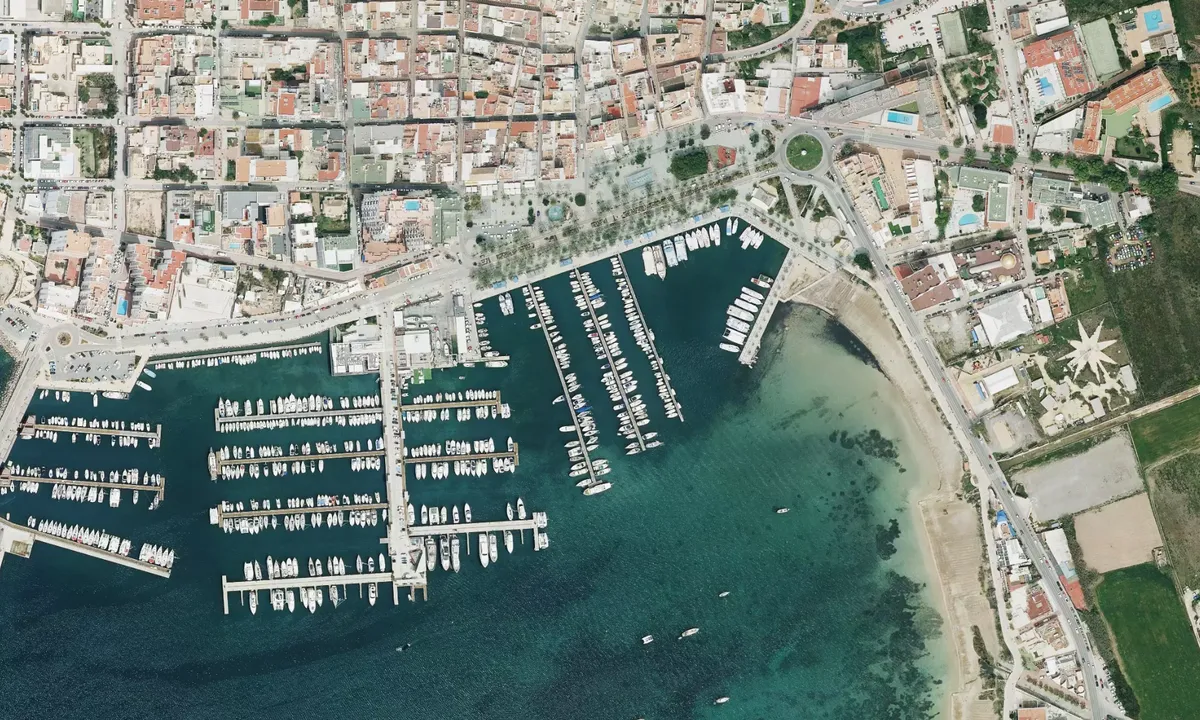 Flyfoto av Ports IB San Antonio
