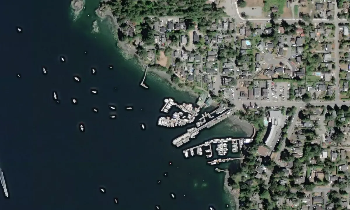 Flyfoto av Portside Marina
