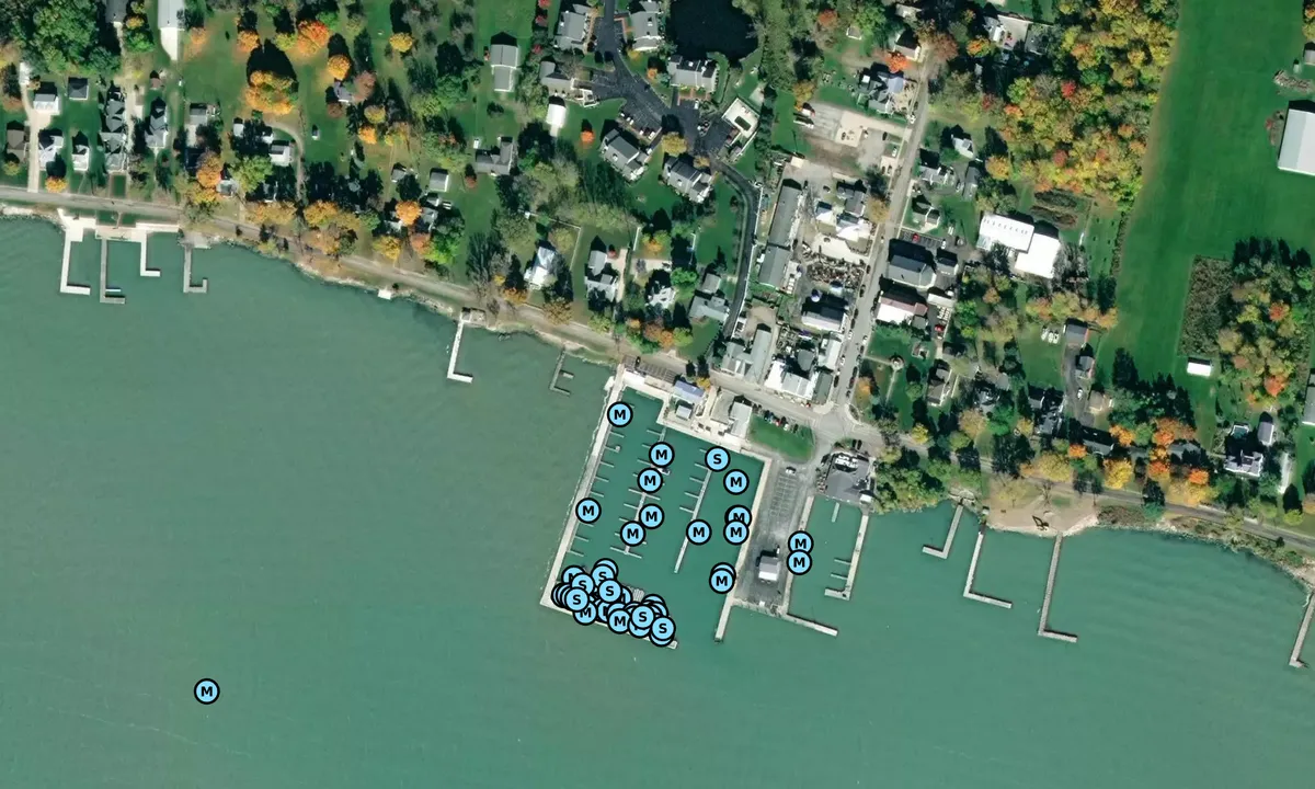 Satelite image of Portside Marina - Erie
