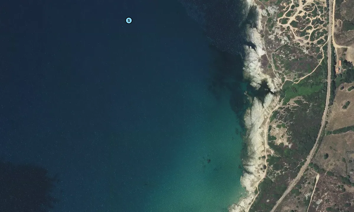 Satelite image of Portu Ricciaiu