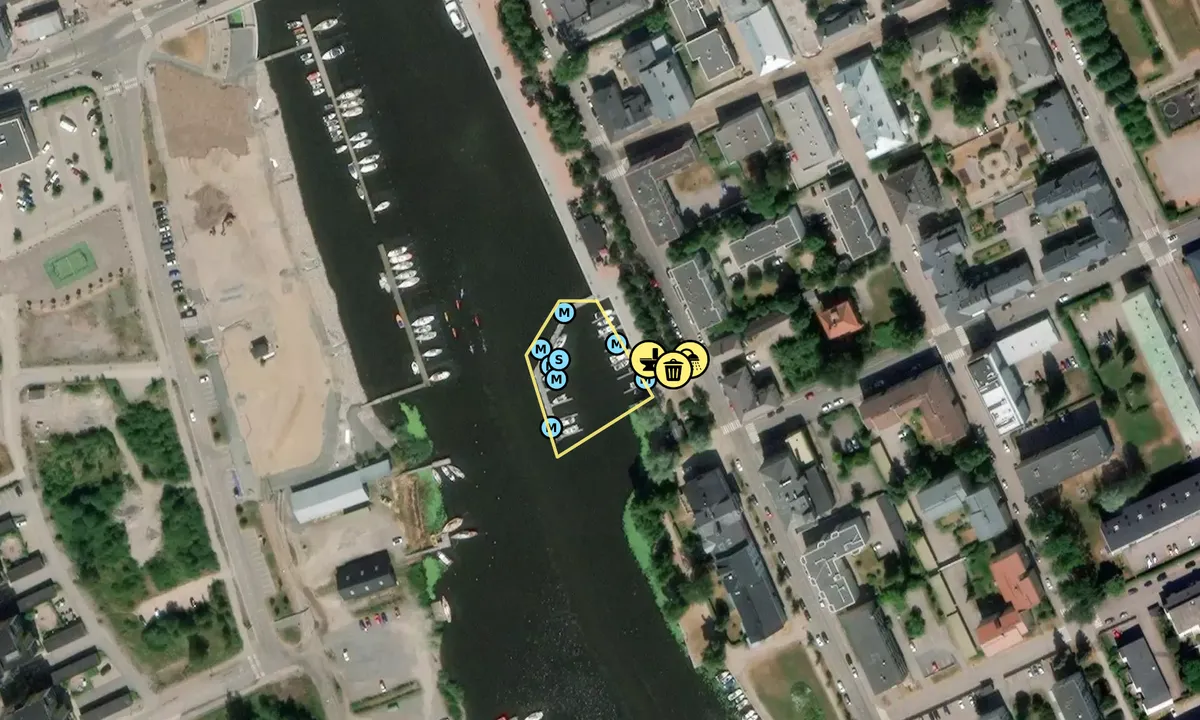 Satelite image of Porvoo / Borgå