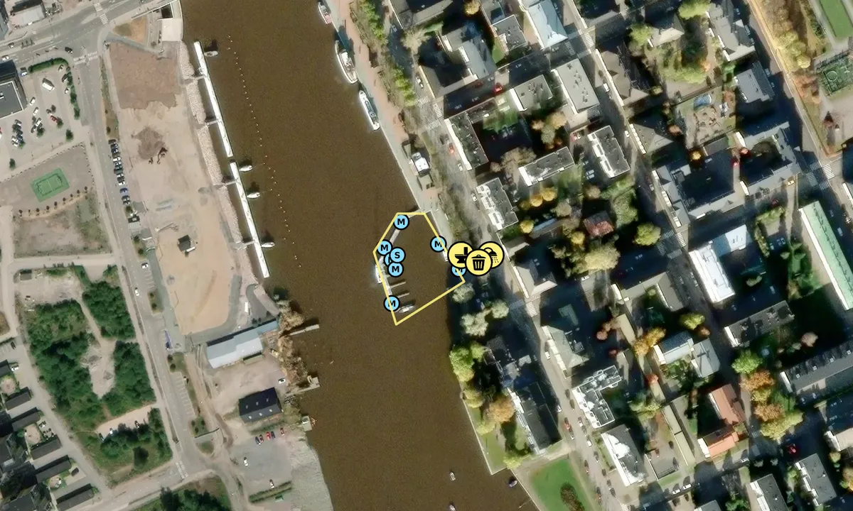 Satelite image of Porvoo / Borgå