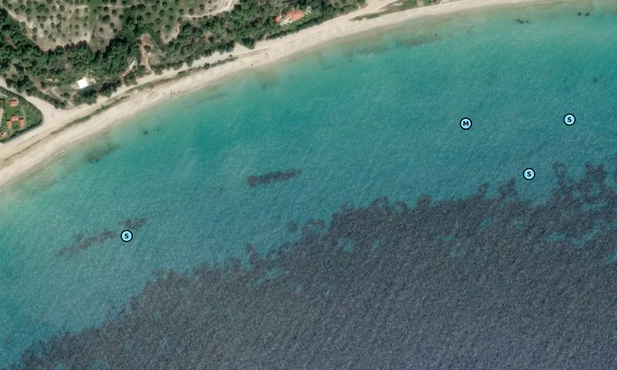Satelite image of Possidi