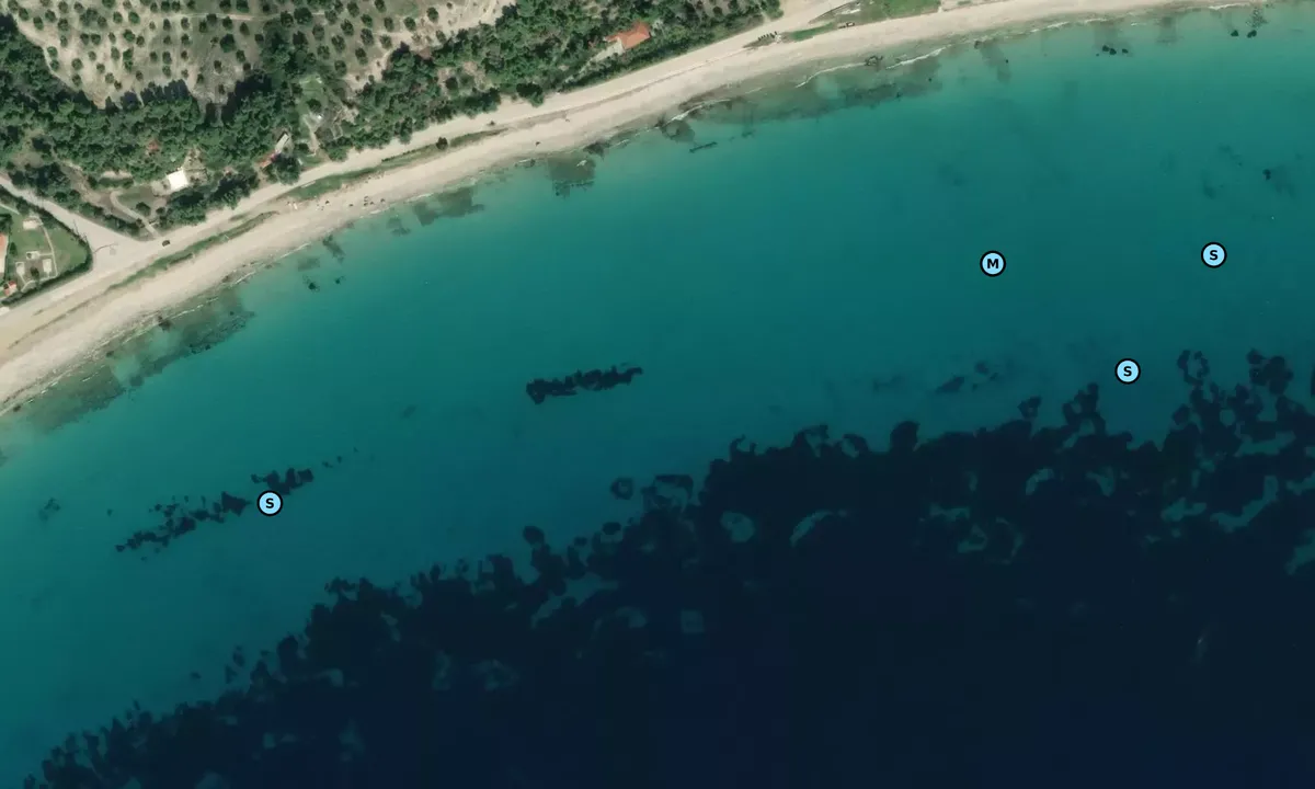 Satelite image of Possidi