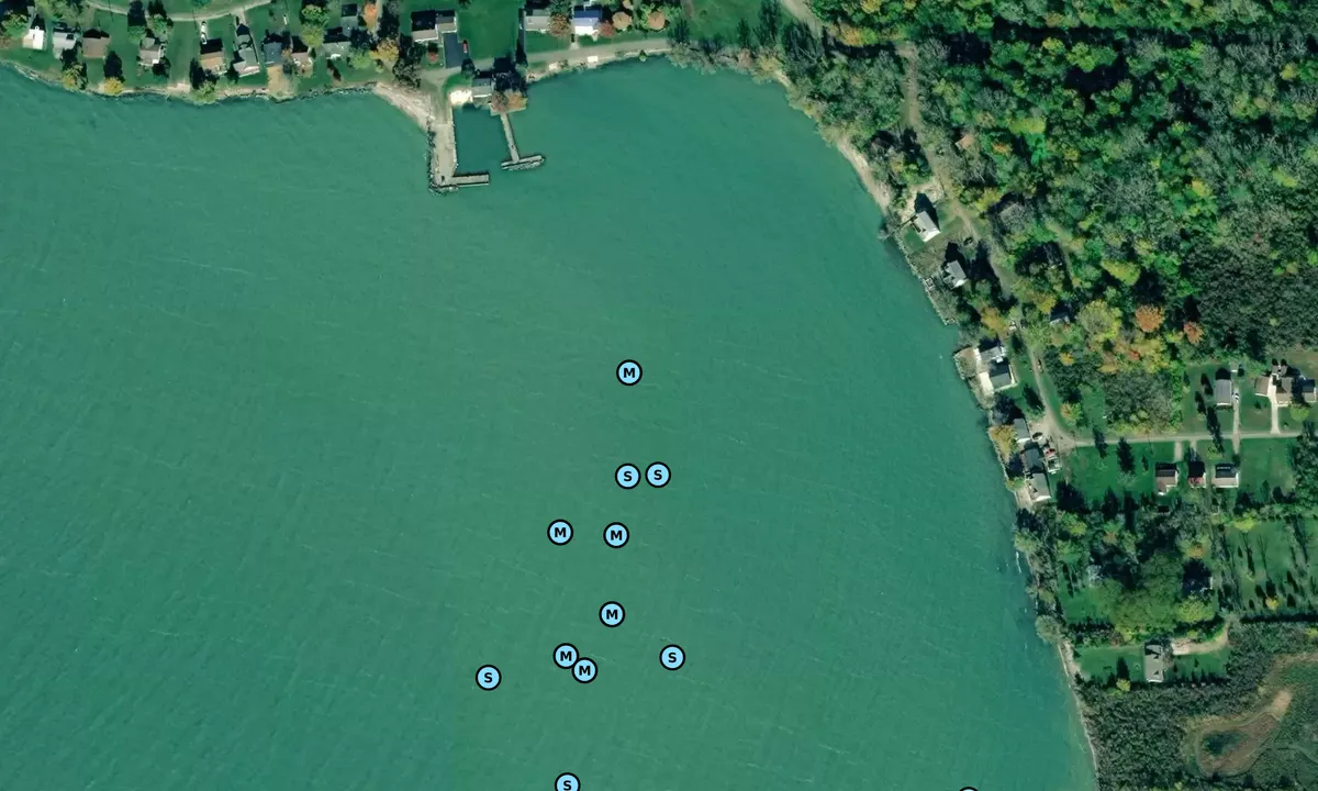 Satelite image of Post Office Bay