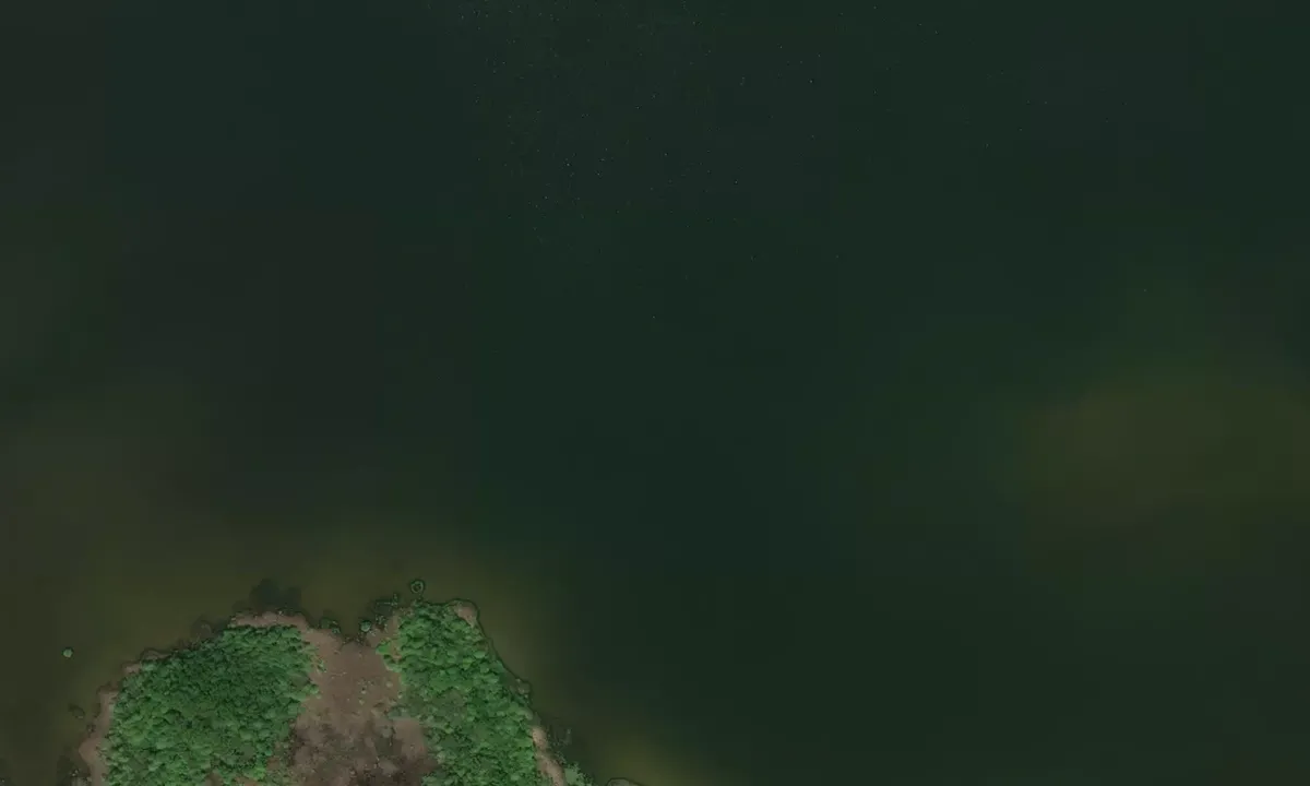 Satelite image of Potato Creek