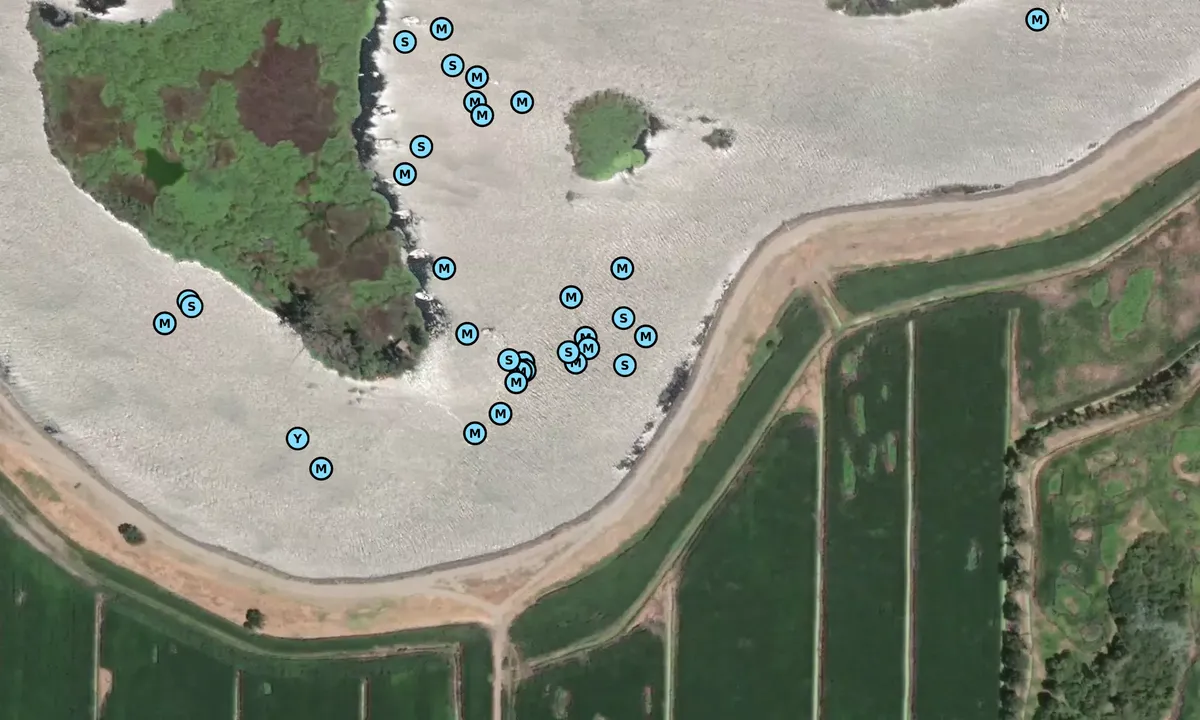 Satelite image of Potato Slough, Bedroom 1